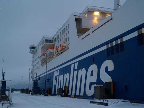 MS Finnmaid in Helsinki - Bildquelle: Fähren-Buchen/Marcel Brech