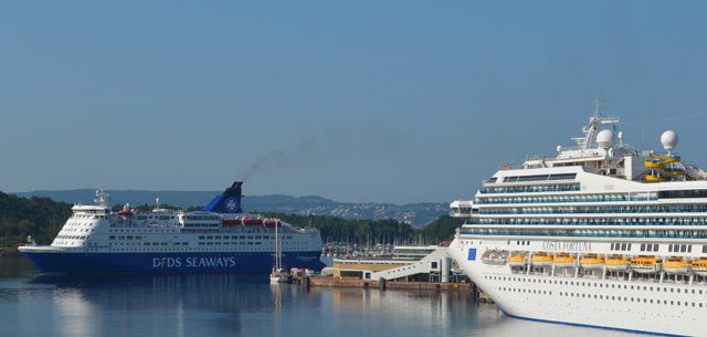Crown Seaways in Oslo - Bildquelle: Fähren-Aktuell