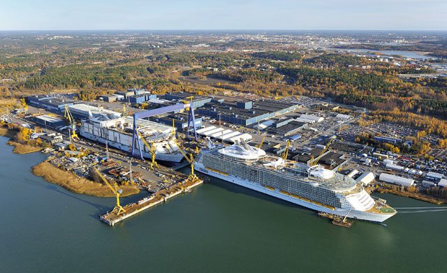 STX Finland Werft in Turku - Bildquelle: STX Finland