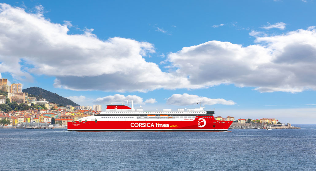 E-Flexer für Corsica Linea - Bildquelle: Stena RoRo