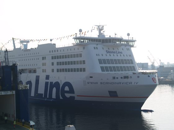 Stena Scandinavica in Kiel - Bildquelle: Fähren-Buchen/Marcel