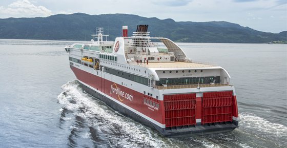 MS Stavangerfjord der Reederei Fjord Line - Bildquelle: Fjordline/Espen Gees