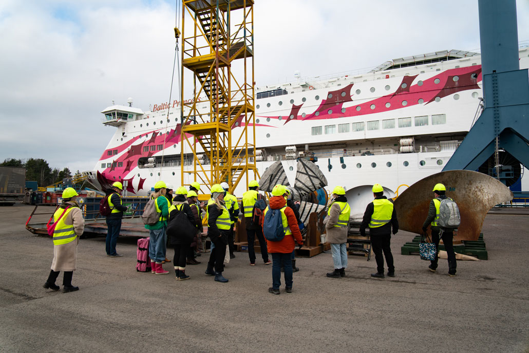 BALTIC PRINCESS im Trockendock - Bildquelle: Tallink