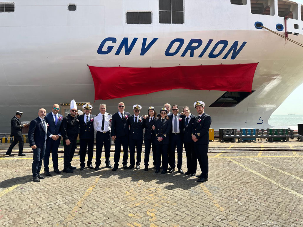 Übernahme der GNV ORION - Bildquelle: GNV