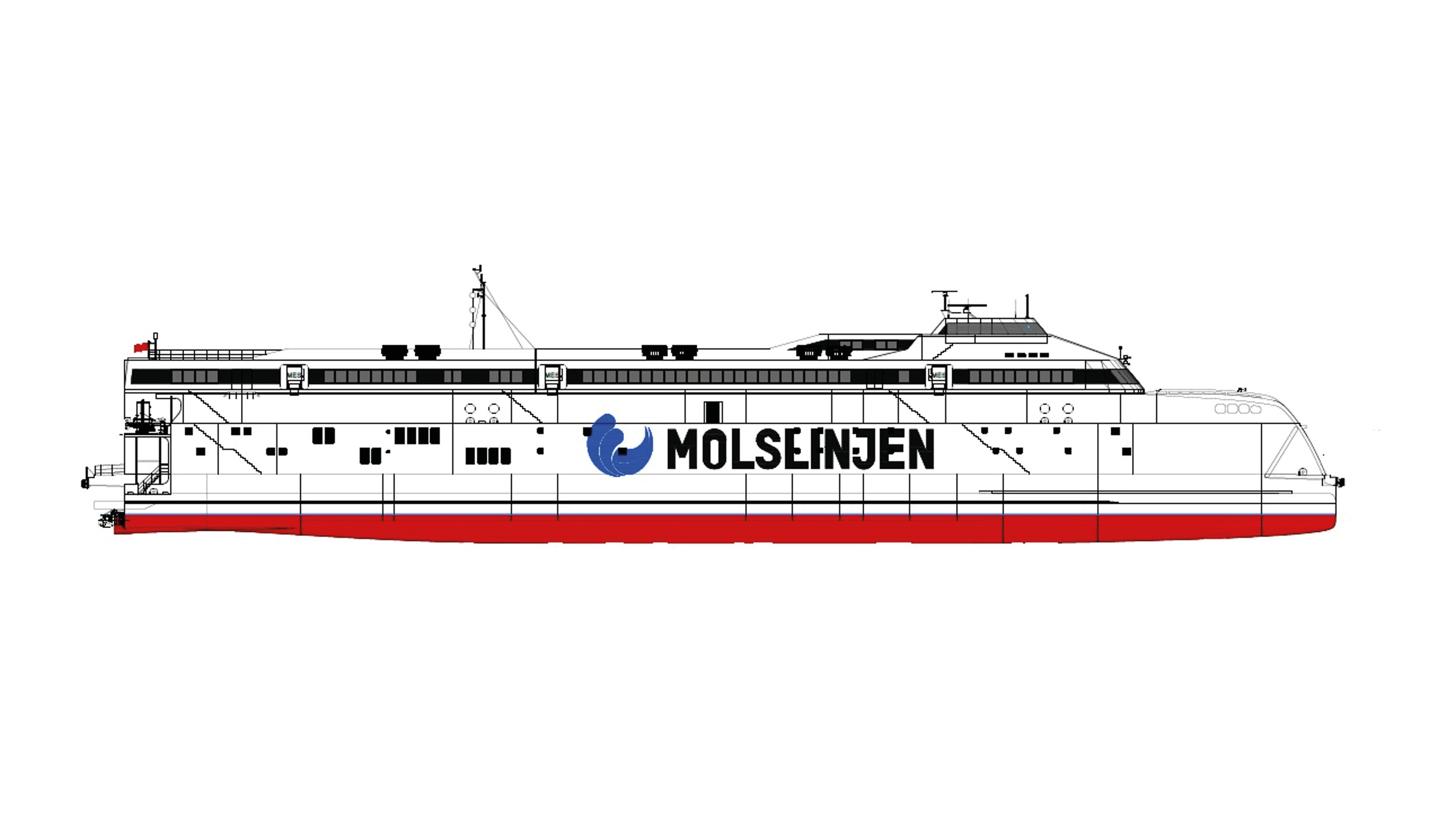 Neuer Katamaran für Molslinjen: Bildquelle: Molslinjen